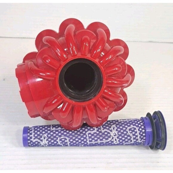 Dyson SV03 V6 Cyclone Assembly & Washable Filter Red Replacement Part No Bin - Picture 5 of 6